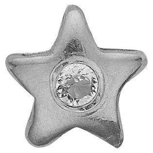 Christina Topaz Star Lille sølv stjerne med hvid topaz, model 603-S5 købes hos Guldsmykket.dk her